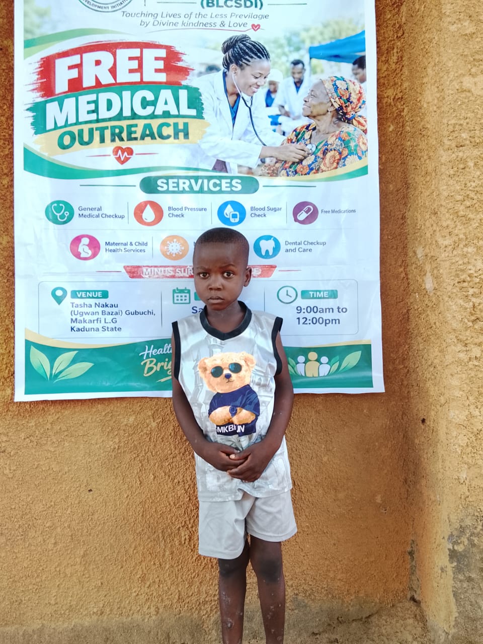Free medical outreach in Angwan Bazai, Gubuchi — photograph 23 of 23